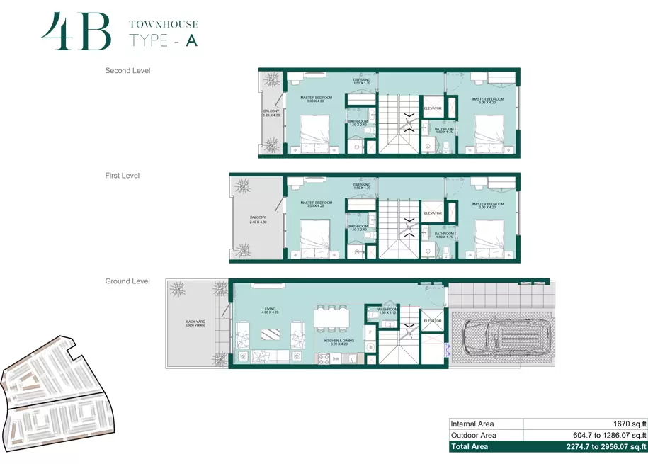 4 Bedrooms-Type A