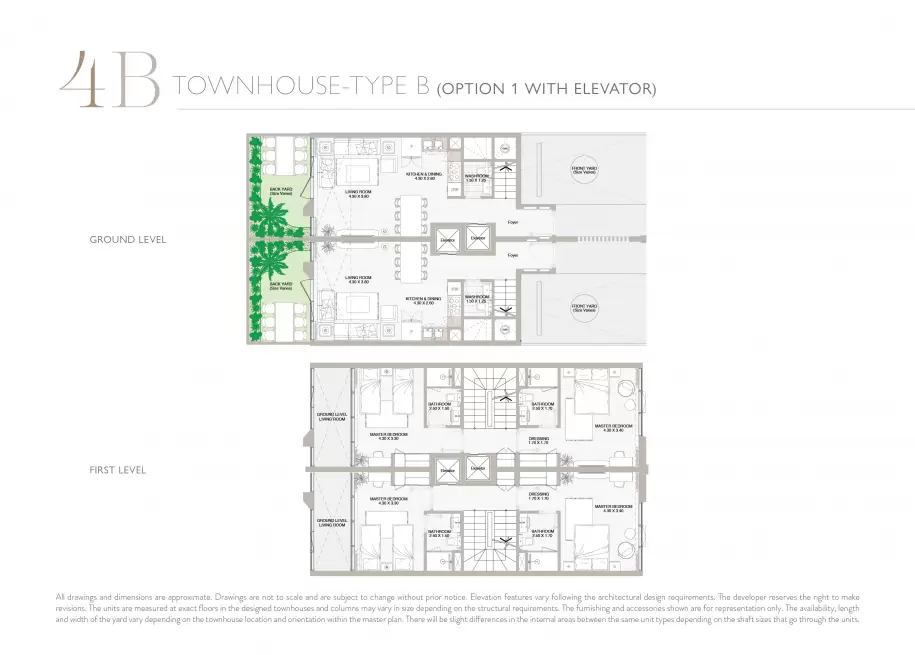 Type B - with elevator 1